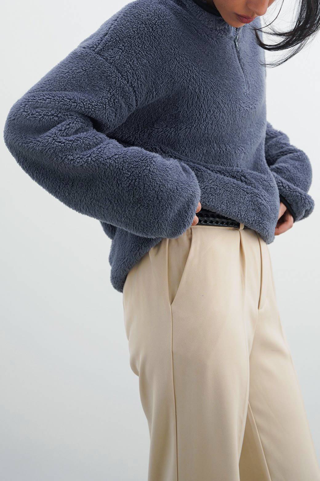 COZY FUR PULL-OVER